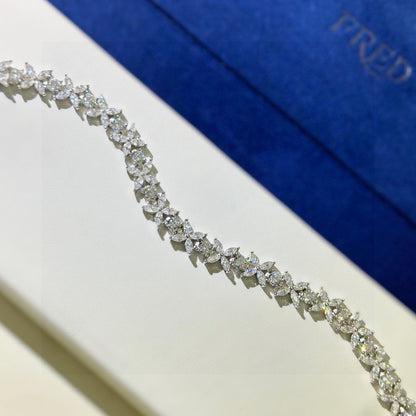 Flora Tennis Bracelet
