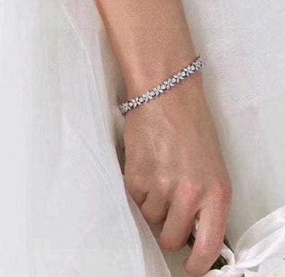 Flora Tennis Bracelet