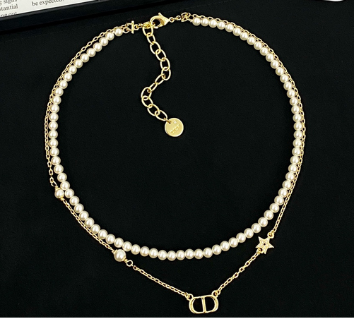 Starlight Layered Pearl Necklace