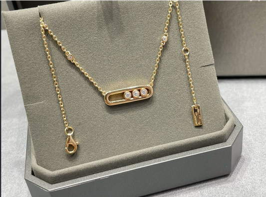 Trinity Halo Necklace