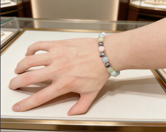 Panthère Pastel Beaded Bracelet