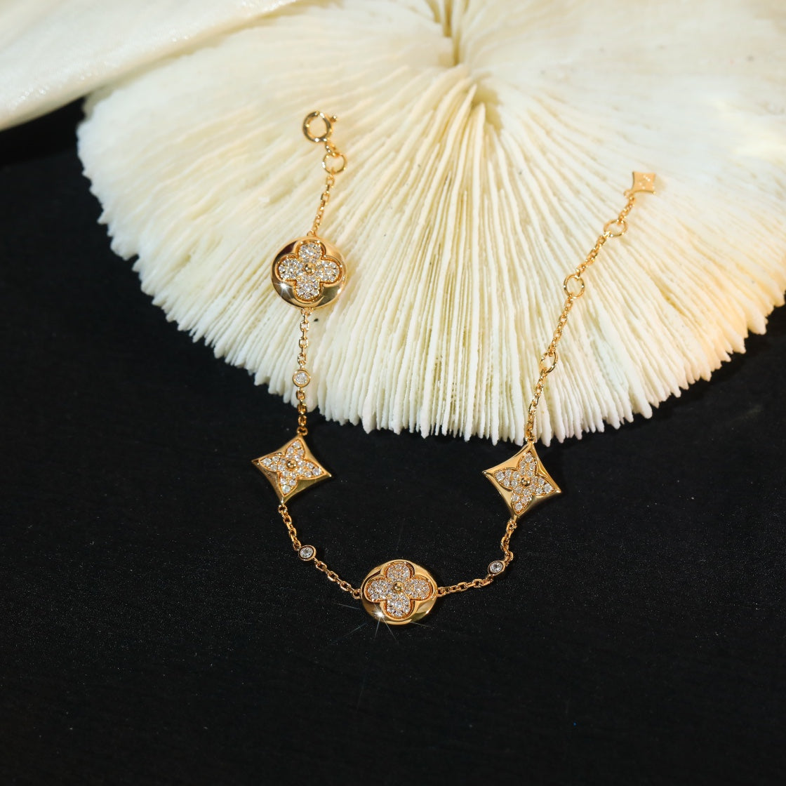 Blossom Station Charm Bracelet