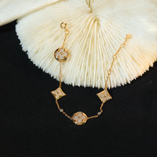 Blossom Station Charm Bracelet