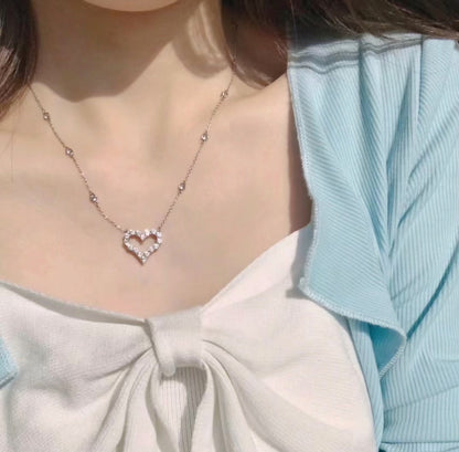 Eternal Open Heart Necklace