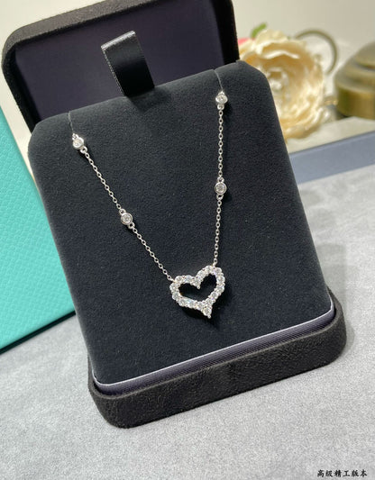 Eternal Open Heart Necklace