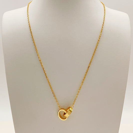 Aura Interlocking Bond Necklace