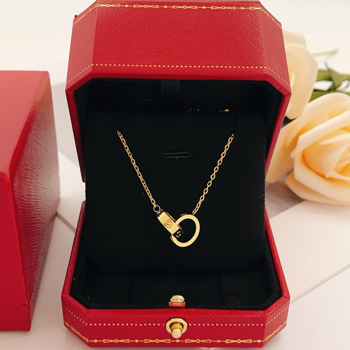 Aura Interlocking Bond Necklace