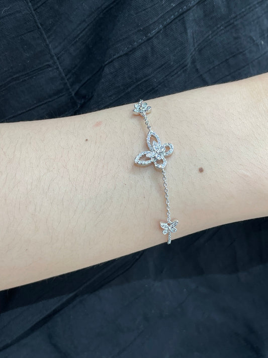 Enchanted Butterfly Trio Bracelet