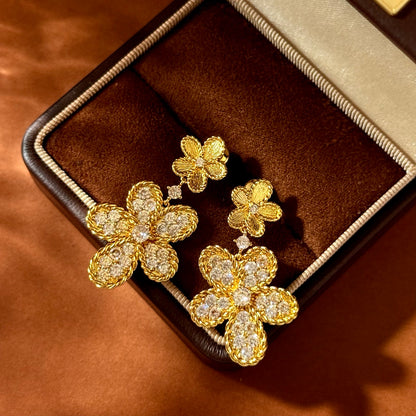 Aurelia Blossom Drop Earrings
