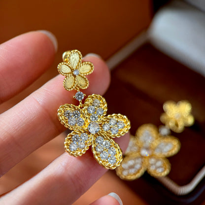 Aurelia Blossom Drop Earrings