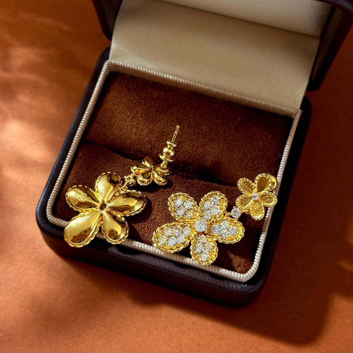Aurelia Blossom Drop Earrings
