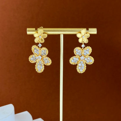 Aurelia Blossom Drop Earrings
