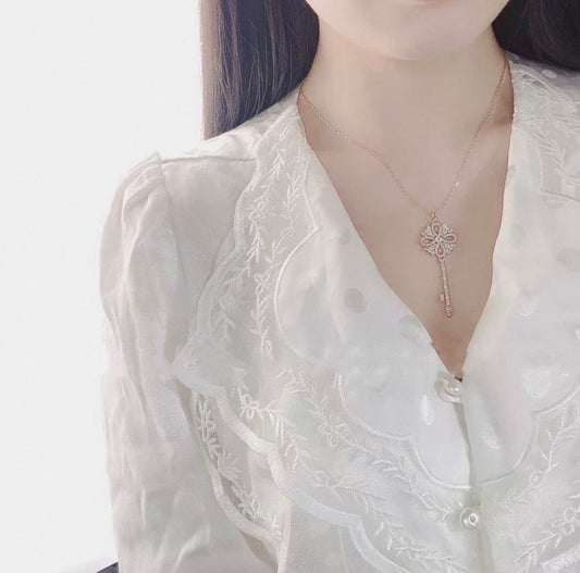 Enchanted Key Pendant Necklace