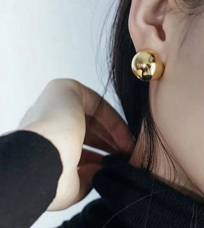 Aura Sphere Stud Earrings